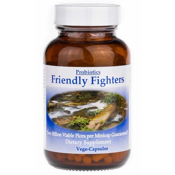 Friendly Fighters Pro® Probiotic | 1 Month Supply | Men, Women, and Children | Digestive and Immune Health | Micro-Encapsulated for Guaranteed Delivery to The Intestines