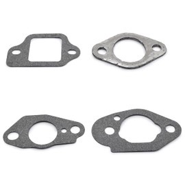 Easyboost 4 Gaskets for Honda GCV135 GCV160 GCV190 Lawnmower 16212-ZL8-000 16228-ZL8-000 16221-883-800 18381-ZL8-305 Castelgarden McCulloch Bestgreen