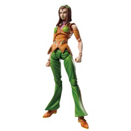 Super Action Statue ME21044 JoJo's Bizarre Adventure Part 6 Stone Ocean, E Costello, Approx. 6.1 inches (155 mm), PVC, ABS, Nylon, Painted Action Figure