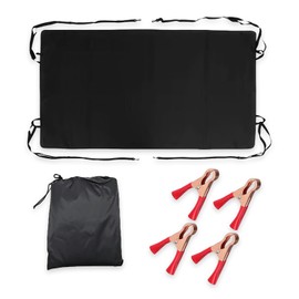 1Pcs Barn Door Awning for Vans, Camper Van Awning, Campervan Canopy Rear Barn Door Canopy Cover Weather Protection Sun Shade Suitable for RV tailgate Size 180 X 114 Cm Black