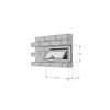 Crawl Space Vent - for 16" x 8" Foundation Openings