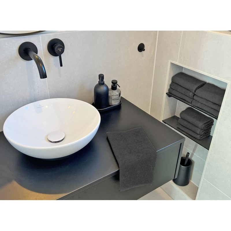 ZOLLNER Set of 10 Guest Towels 30 x 50 cm