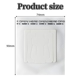 NJCXOLA 50 Coffee Filters Camping, Coffee Cup Filter Bag Coffee Powder Filter Thickened Filter Hanging Bag Drip Coffee Hand Brew Coffee (9 x 7.4 cm)