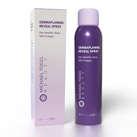 Michael Todd Beauty - Sonicsmooth Hair Identifier Spray - Radiance Reveal Mist for Face Shaving & Dermaplaning - Highlights Peach Fuzz - Collagen-Infused - Nourish & Smooth Skin - All Skin Types - 4oz