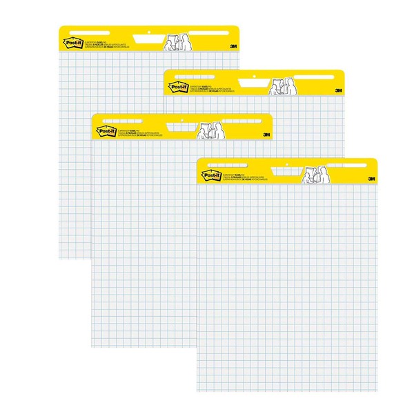 Post-it Easel Pad, 25 in x 30 in, 4 pads