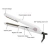Hair Straightener Electronic Ceramic Fast Heating Curling Straightening Iron 100‑240V
