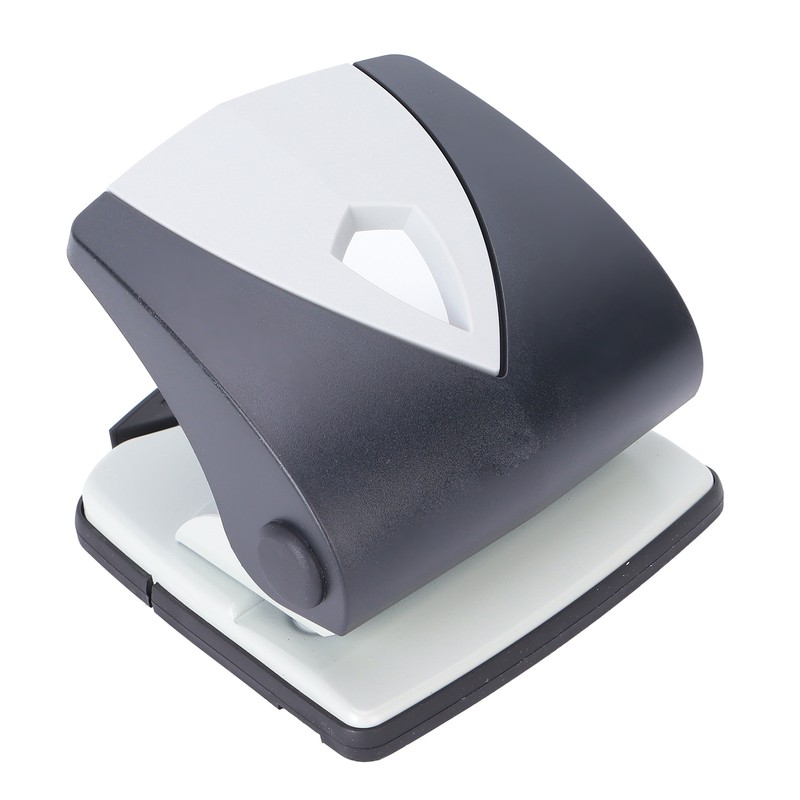 Hole Punch Small Plastic Adjustable Positioning Punching Machine for Stationery