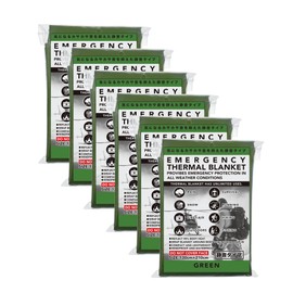 Disaster Preparedness Blanket, Aluminum Survival Sheet, Storage Bag Included, Throw, Bedding, Cold Protection, Compact, Foldable, Thermal, Thick, Cold Protection, Warm, Adults, Kids, Lightweight,