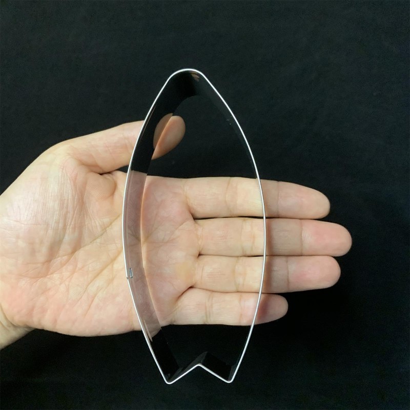 Surboard Cookie Cutter-5.0 inch-Summer Biscui Cookie Cutters Fondant Molds for