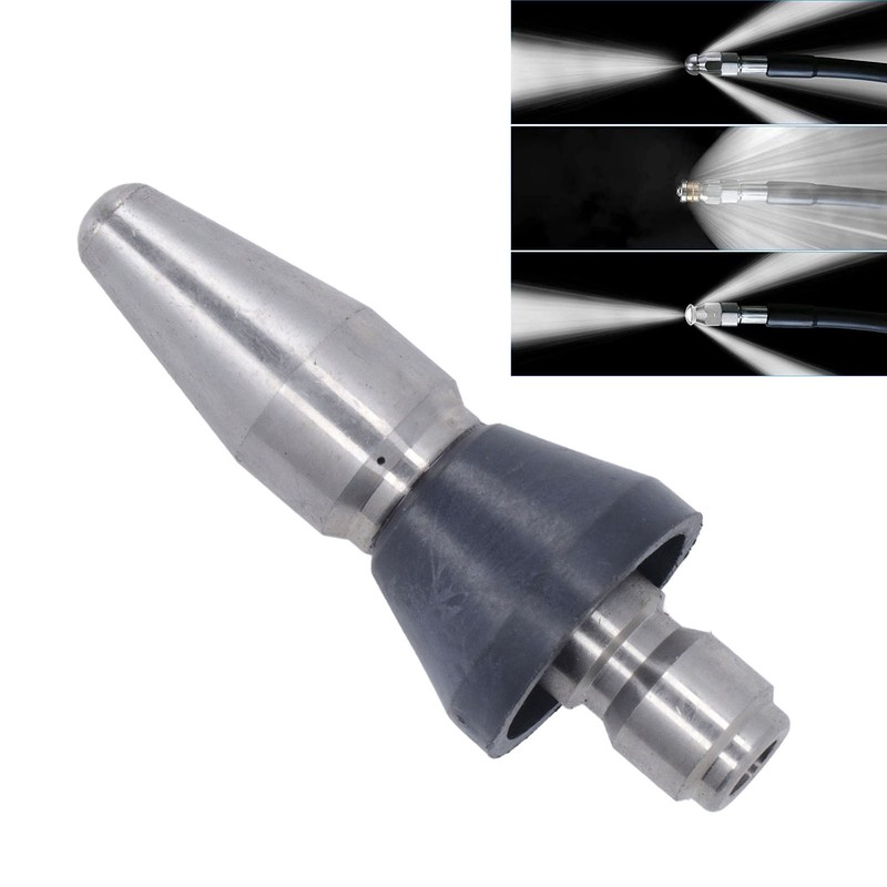 Pressure Washer Turbo Nozzle Pointed 5000PSI Mini Compact Stainless Steel