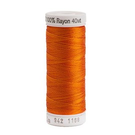 Sulky Rayon Thread for Sewing, 250-Yard, True Orange