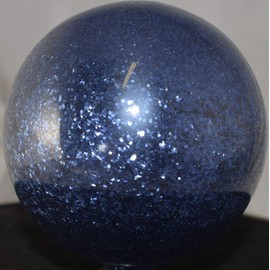 Vintage Paint Bright Navy Blue Square Metal Flake 0.015 1 Pound