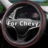 CACAWIZ - Funda de volante para Chevy, compatible con Silverado,