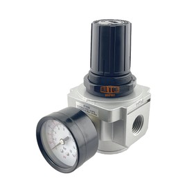 3/4” NPT HEAVY DUTY In-Line Compressed Air Pressure Regulator For Air Compressor, 7 To 215 PSI Adjustable