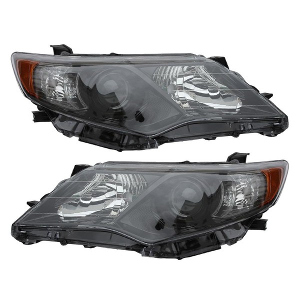 TRIL GEAR Pair of Headlight Assembly Halogen Headlamps TO2502211 TO2503211