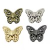 4Pcs Metal Butterfly Twist Purse Closure Turn Locks Clip Clasp