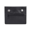 Neck purse LEAS, Genuine Leather, black - ''LEAS Travel-Line''