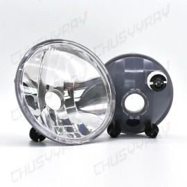 CHUSYYRAY For 2010-2013 Chevy Camaro Fog Lights Clear Bumper Diving Lamps Assembly Pair