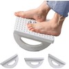 Under Desk Foot Rest with Massage Roller, Ergonomic Office Footrest,