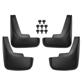 X AUTOHAUX Car Front and Rear Mud Flaps Splash Guards Fit for Toyota Camry - Pack of 12 Black