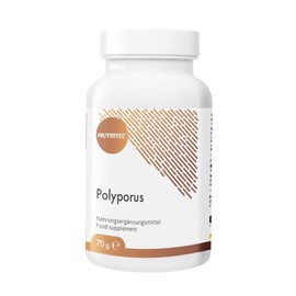 Nutritec Polyporus Vitalmushroom 120 Capsules High Dose Dietary Supplement with Squirrel Powder and Acerola Extract, Vegan, No Additives