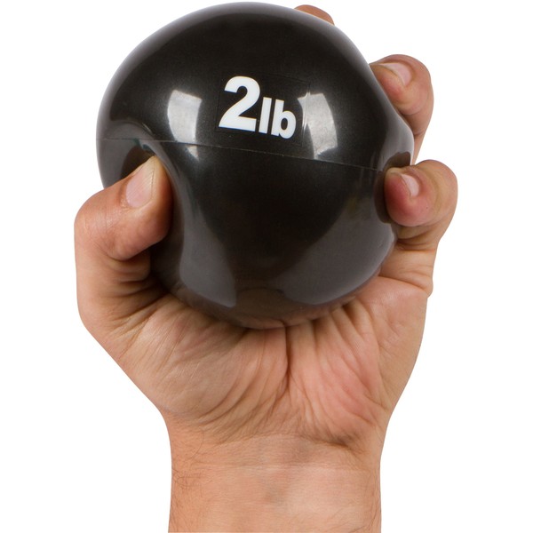 Trademark Innovations Weighted Exercise Toning Ball - Set of 2 (2lbs)