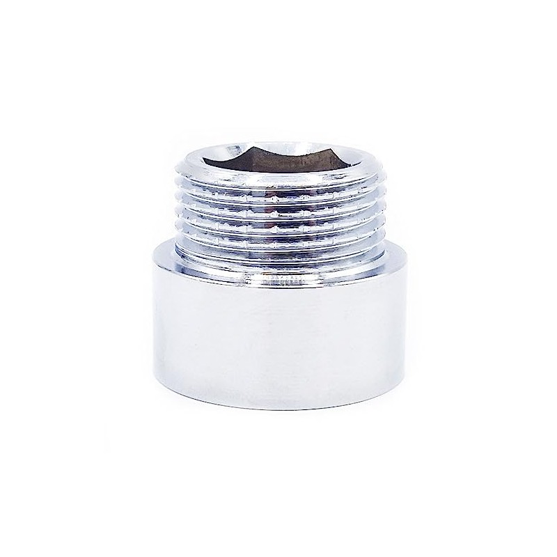 Invena 3/4" BSP (22mm) Pipe Thread Extension Female x Male