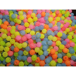 Mad River 6mm Walleye Rig Custom Beads 100pk,250pk,50 - 1,000 Pack