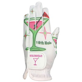 Giggle Golf Women's Golf Glove (X-Large, Worn On Right Hand, 19th Hole)