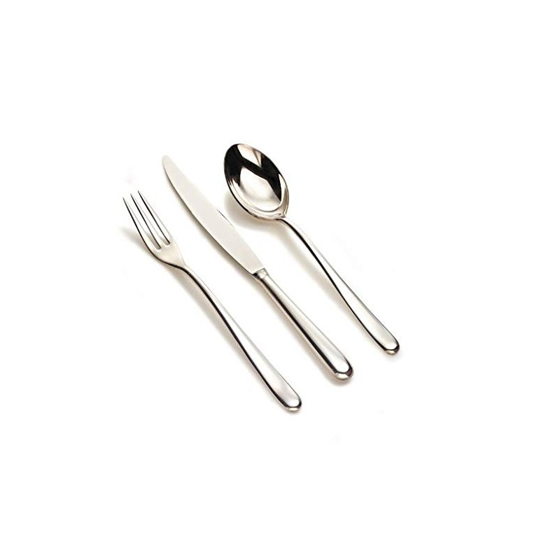 Alessi LCD01/5 Caccia Forchetta da Frutta in Acciaio Lucido, Set