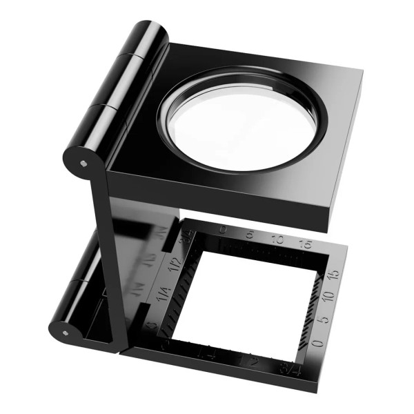 Mercader Digital 2 Pzs Lupa Cuenta Hilos 12x Lente 22mm