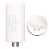 CBB60 60uF 50/60HZ AC250V Cylinder Shaped Run Round Capacitor CBB60