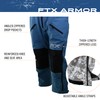 FROGG TOGGS Men's FTX Armor Premium Waterproof Rain, Fishing Bibs