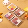 HEXZE Eyeshadow Eyeshadow Palette Makeup Palette 4 Colors, High Coloring,