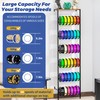 YITOBA Wall Mount 3D Printer Filament Storage Rack, 6 Tier