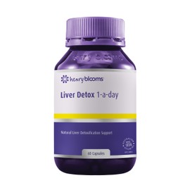 Henry Blooms Liver Detox 1-A-Day 60 Vegetarian Capsules