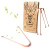 3 Copper Tongue Cleaner - Nature Nerds Packaging 100% Recycled