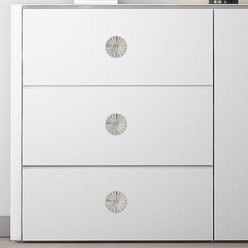 BUKOBYHE 10 Pack Kitchen Cabinet Handles Brushed Satin Nickel Cabinet