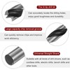 sourcing map Brad Point Drill Bits 13mm(33/64") Dia Straight Round