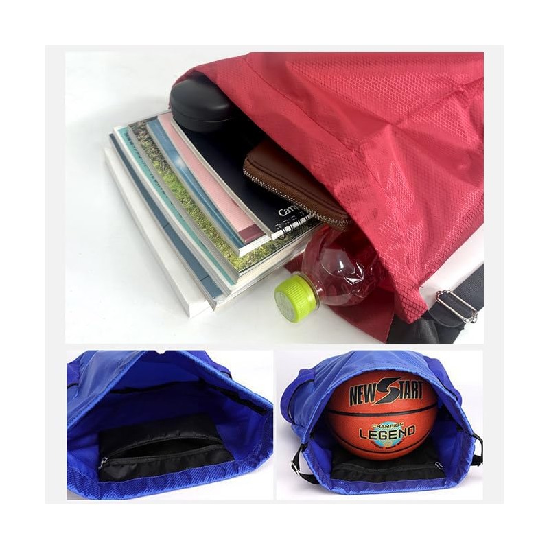 Arcade Knapsack for Sports, Men's, Women's, Stylish Gym Sack, Plain,