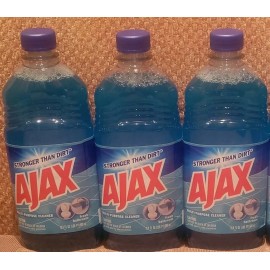 Ajax Lot Of 3 Ajax Multi Purpose Cleaner Fresh Bathroom 16.9oz.