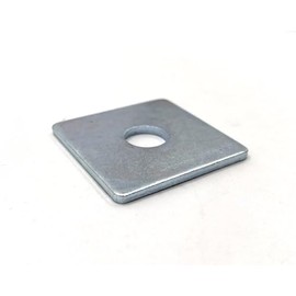 Greened House Zinc Plated Square Plate Washer M10 40mm x 40mm x 3mm Thickness - pack of 10