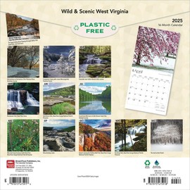 BrownTrout, West Virginia Wild and Scenic 2025 Wall Calendar