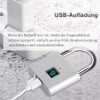Lock with Fingerprint, IP55 Waterproof, Padlock Fingerprint, USB Charging Bluetooth
