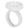 Pack of 100 Eyelash Glue Ring Cup, Disposable Eyelash Extension