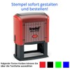 Trodat Printy 4928 Stamp (60 x 33 mm) for 9