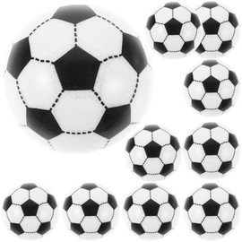 Alipis 10pcs Foosball Table Balls Table Soccer Balls for Tabletop Games Replacement Balls for Foosball Tables 25mm Size Mini Soccer Accessories