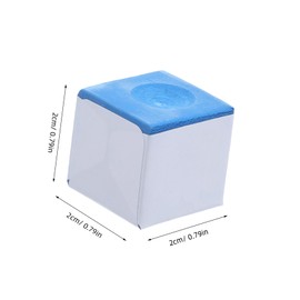 NOLITOY 12Pcs Professional Billiard Cue Chalk Cubes Durable Snooker Pool Chalk for Enhanced Control Must Have Accessory for American English Pool Tables