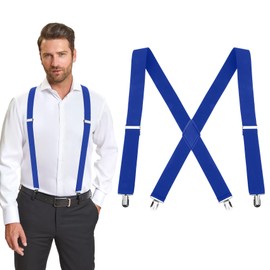 Suspenders for Men, Suspenders, Suspenders Women, Mens Suspenders, Suspenders for Men Heavy Duty, Suspenders for Boys, Blue Suspenders, Best Gifts for 30 Year Old Man, Work Suspenders for Men