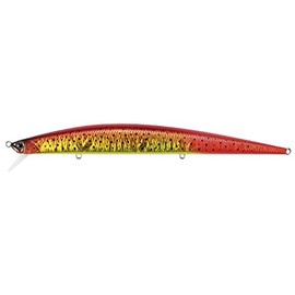 DUO Tie Dominic Slim Lure, 6.9 oz (175 g), Floating, 0.9 oz (27 g) [Hokkaido Limited Color] Red Chilai